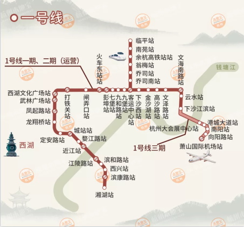 今天杭州地铁多线齐开,萧山网记者从前方发来最新情况,赶紧"上车"!
