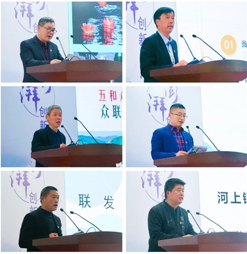 镇党委副书记汤丽丽,镇党委宣统委员戚成梁,镇党委委员,副镇长朱利炎